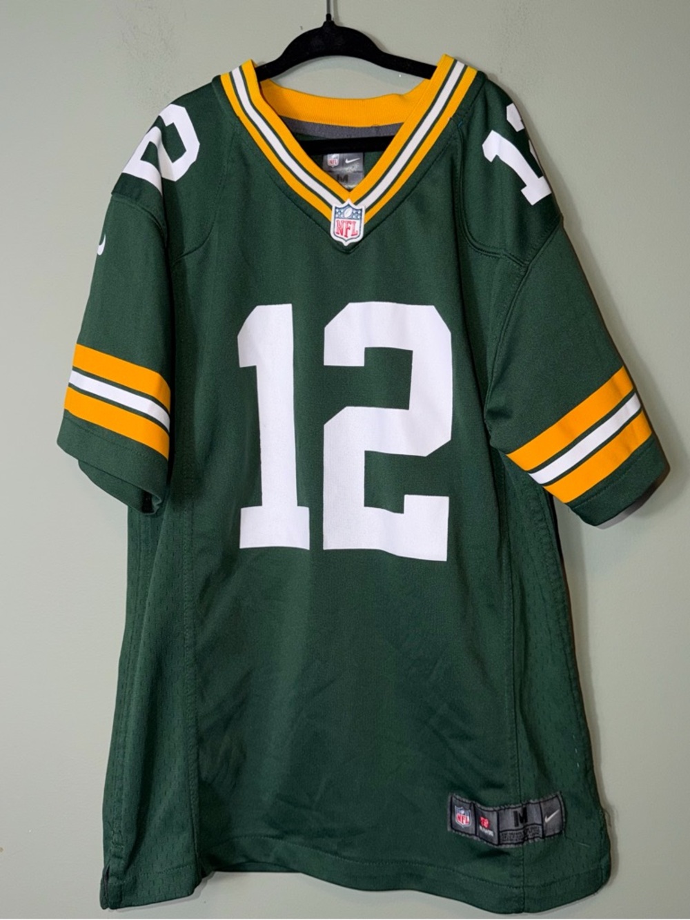 NFL Aaron Rodgers Green Bay Packers Jersey Medium